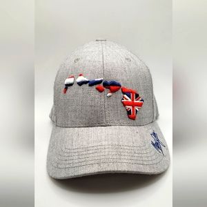 Maui Jim Grey logo Hawaii Islands Heritage Adjustable Baseball Cap Hat US OS